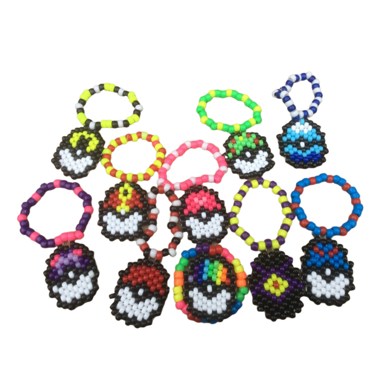 Kandi Single Bracelets-Choose Your Pokeball-EDC